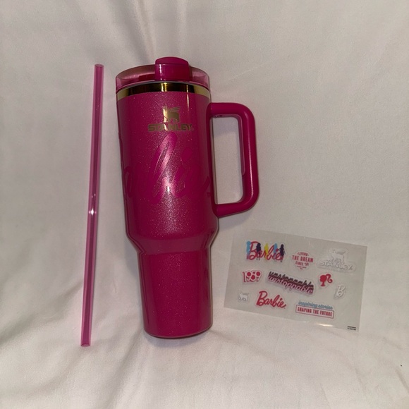 Barbie x Stanley Flowstate Quencher 40oz Tumbler - Picture 2 of 5